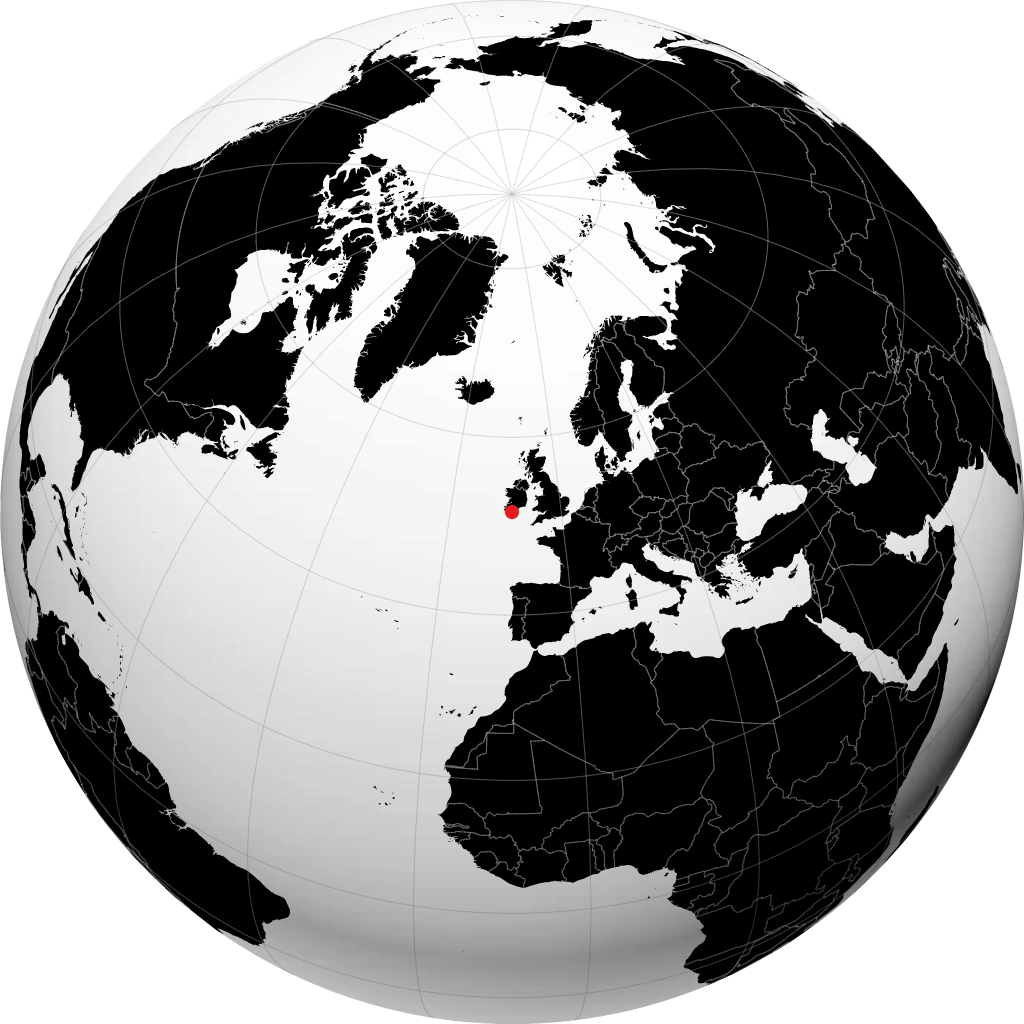 Clonakilty sur le globe