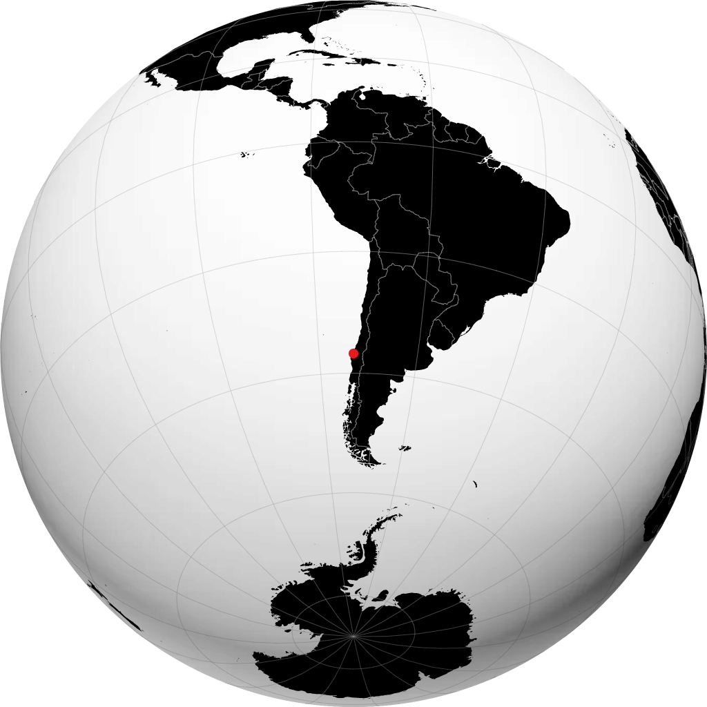 Concepción sur le globe