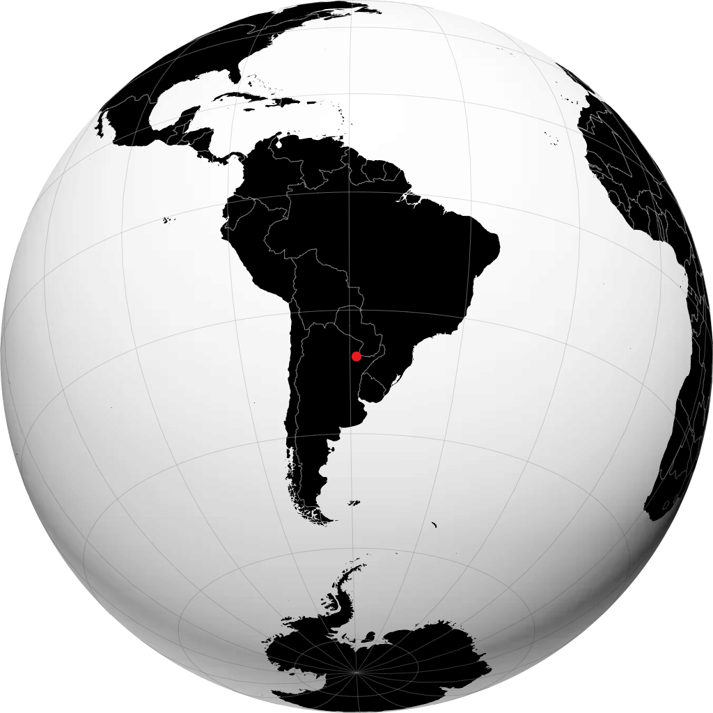 Corrientes sur le globe