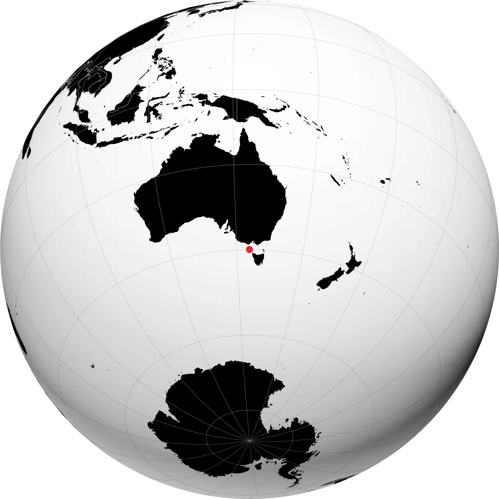 Currie sur le globe