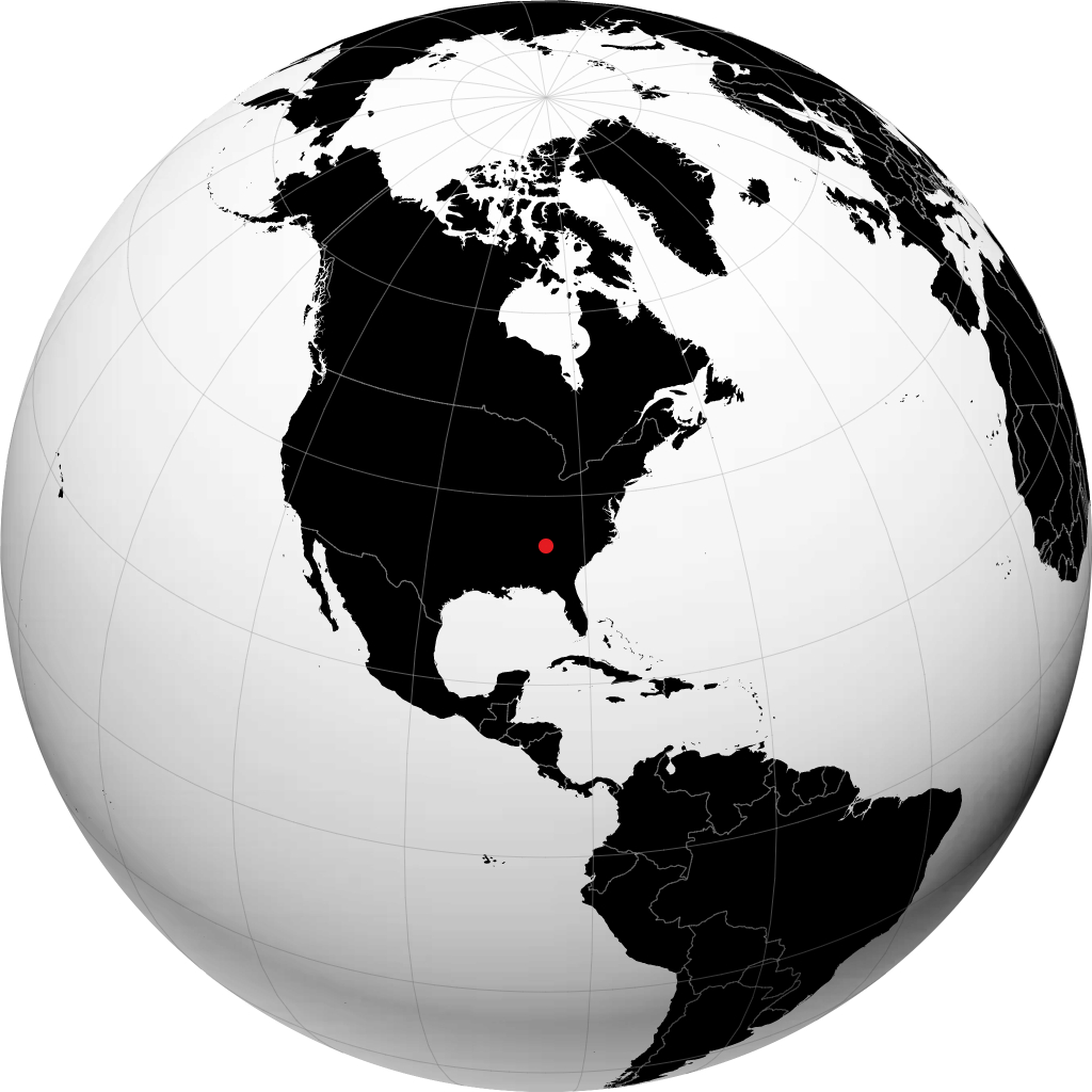 Dalton sur le globe