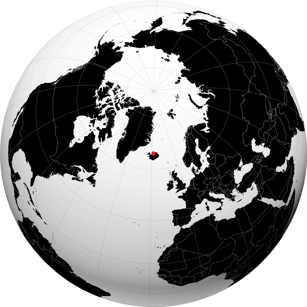 Dalvik sur le globe