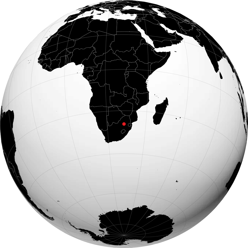 Delmas sur le globe