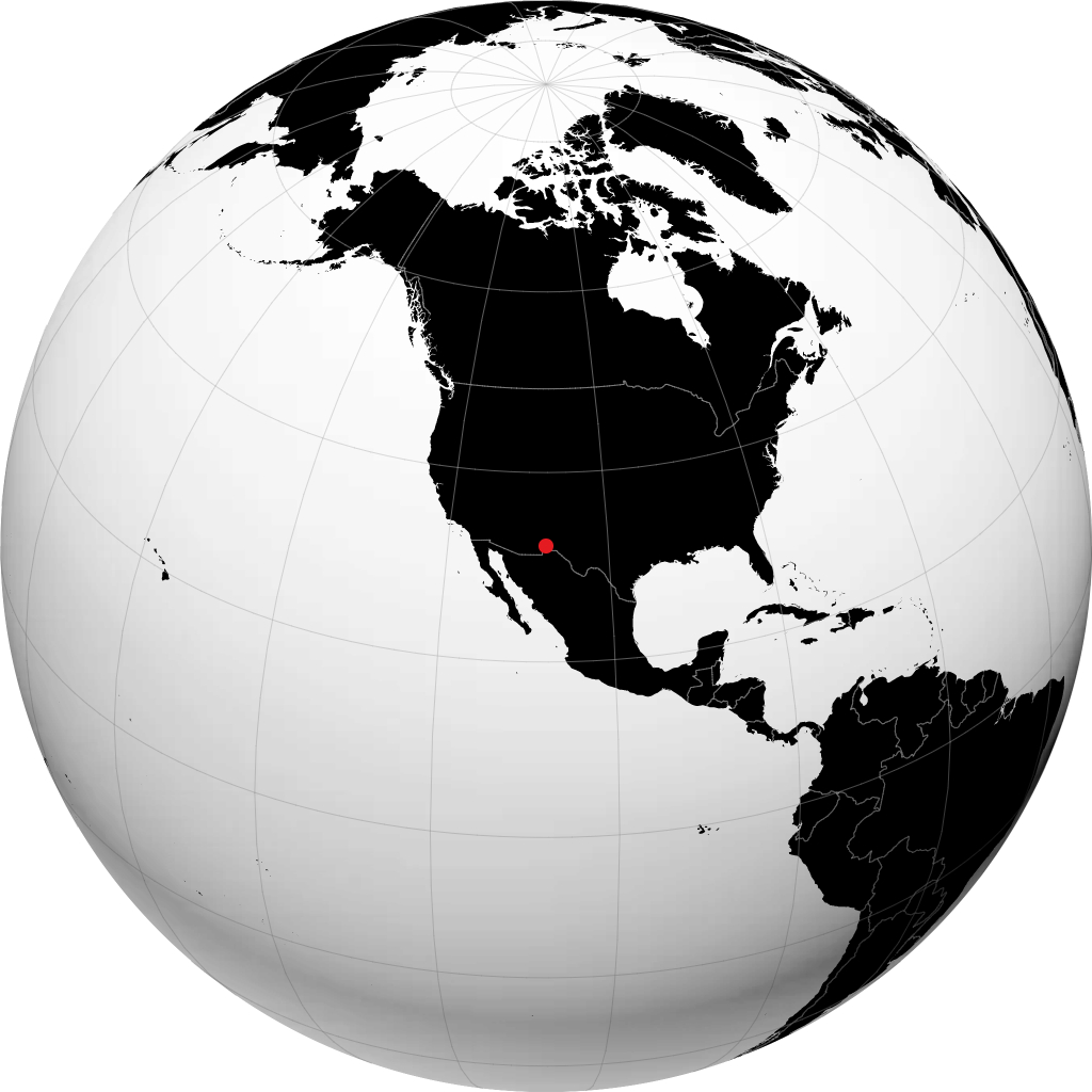 Deming sur le globe