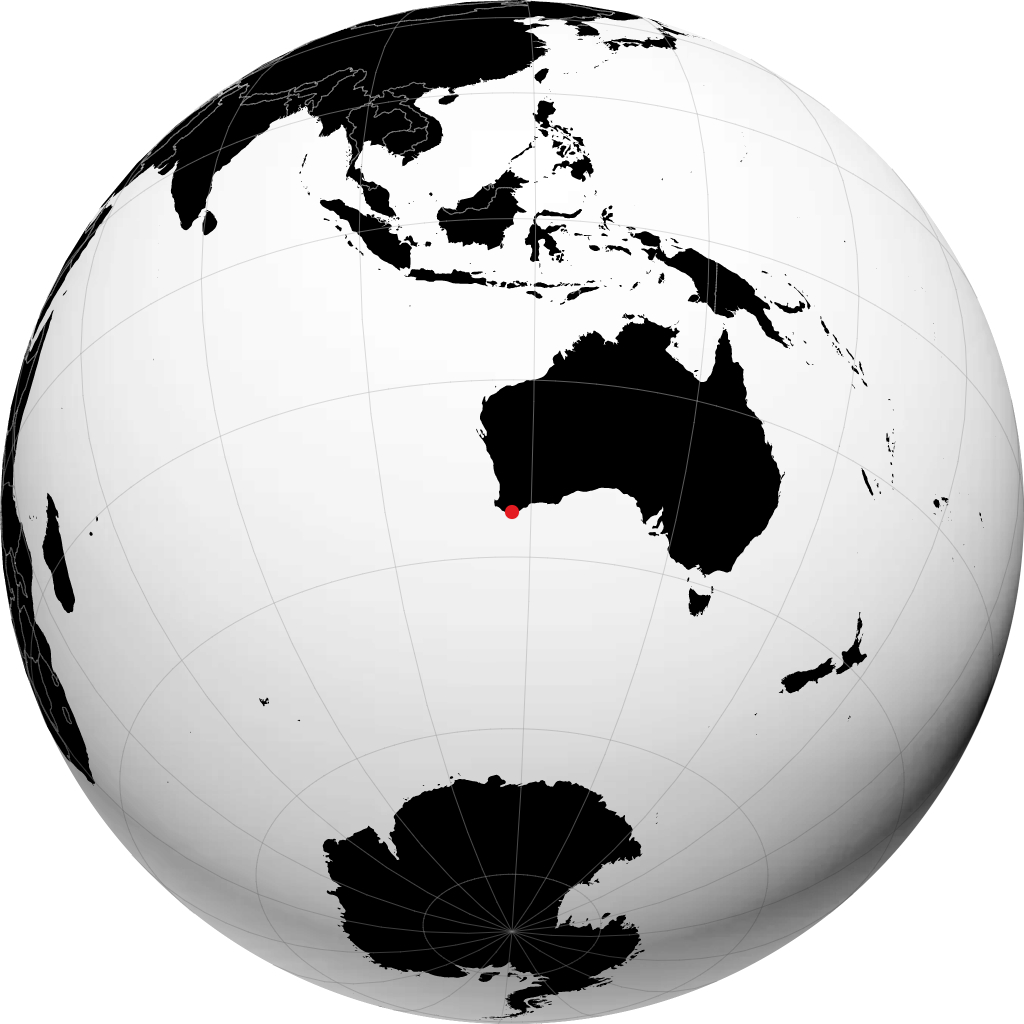Denmark sur le globe