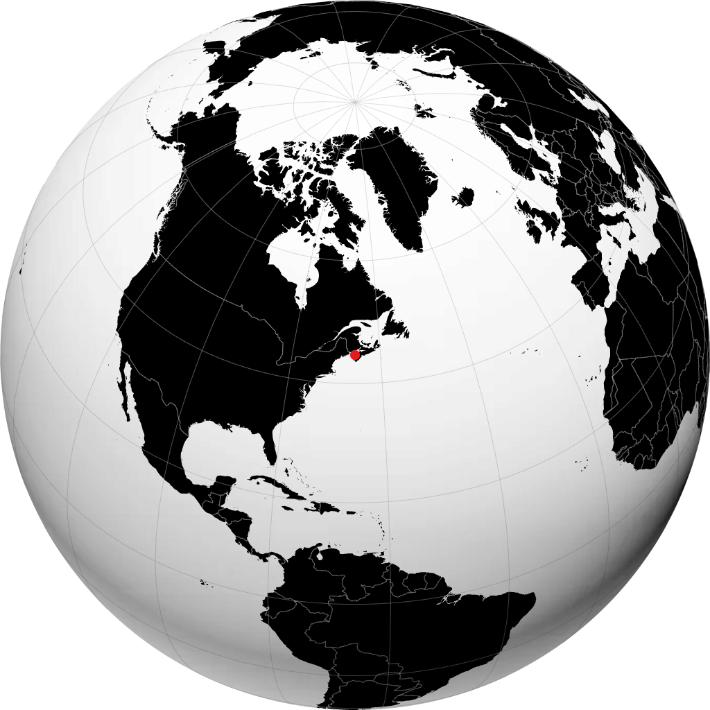 Digby sur le globe