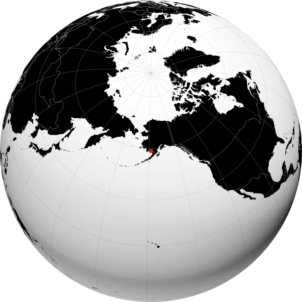 Dillingham sur le globe