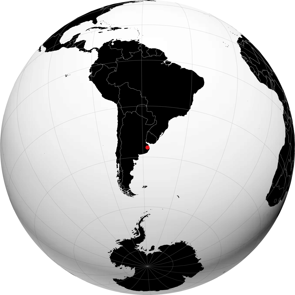 Dolores sur le globe