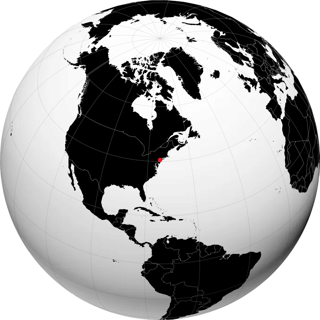Edison sur le globe