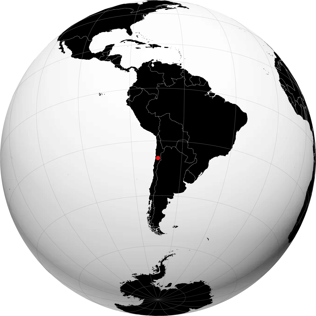 El Salvador sur le globe