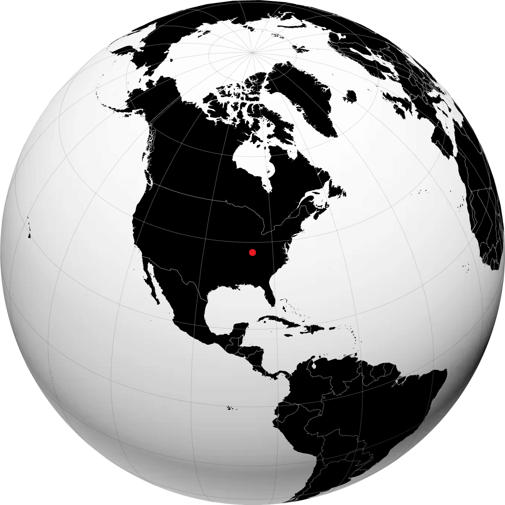 Elizabethtown sur le globe
