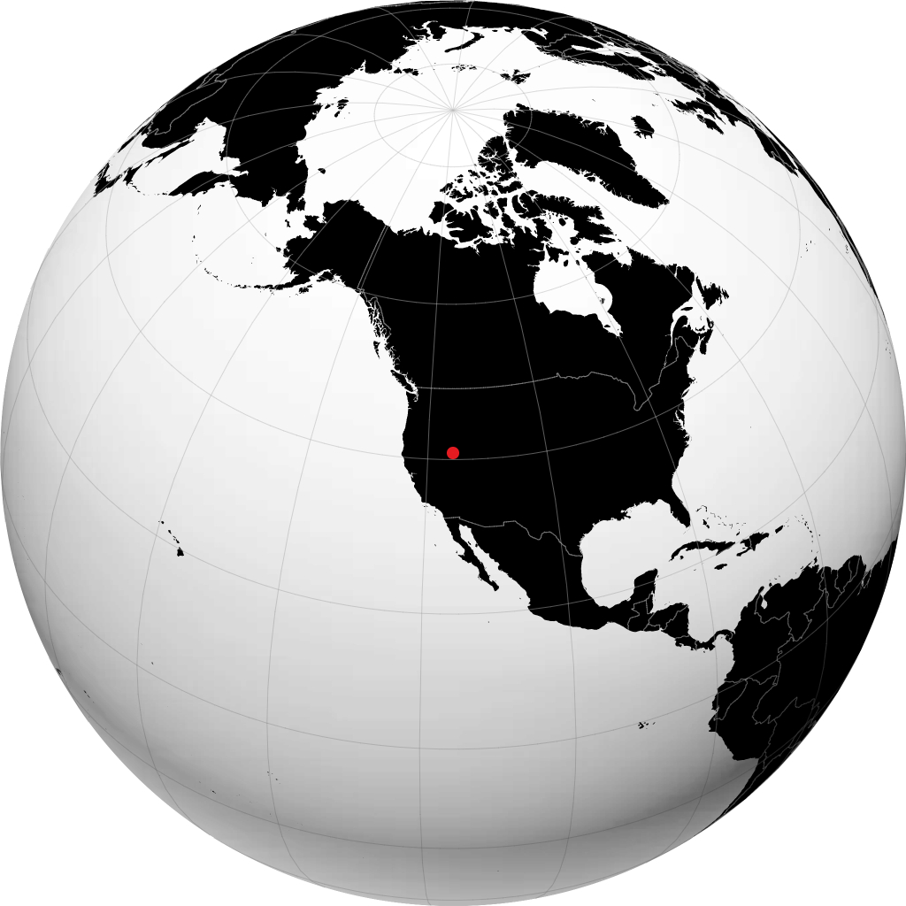 Elko sur le globe