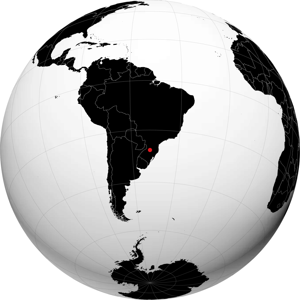 Erechim sur le globe