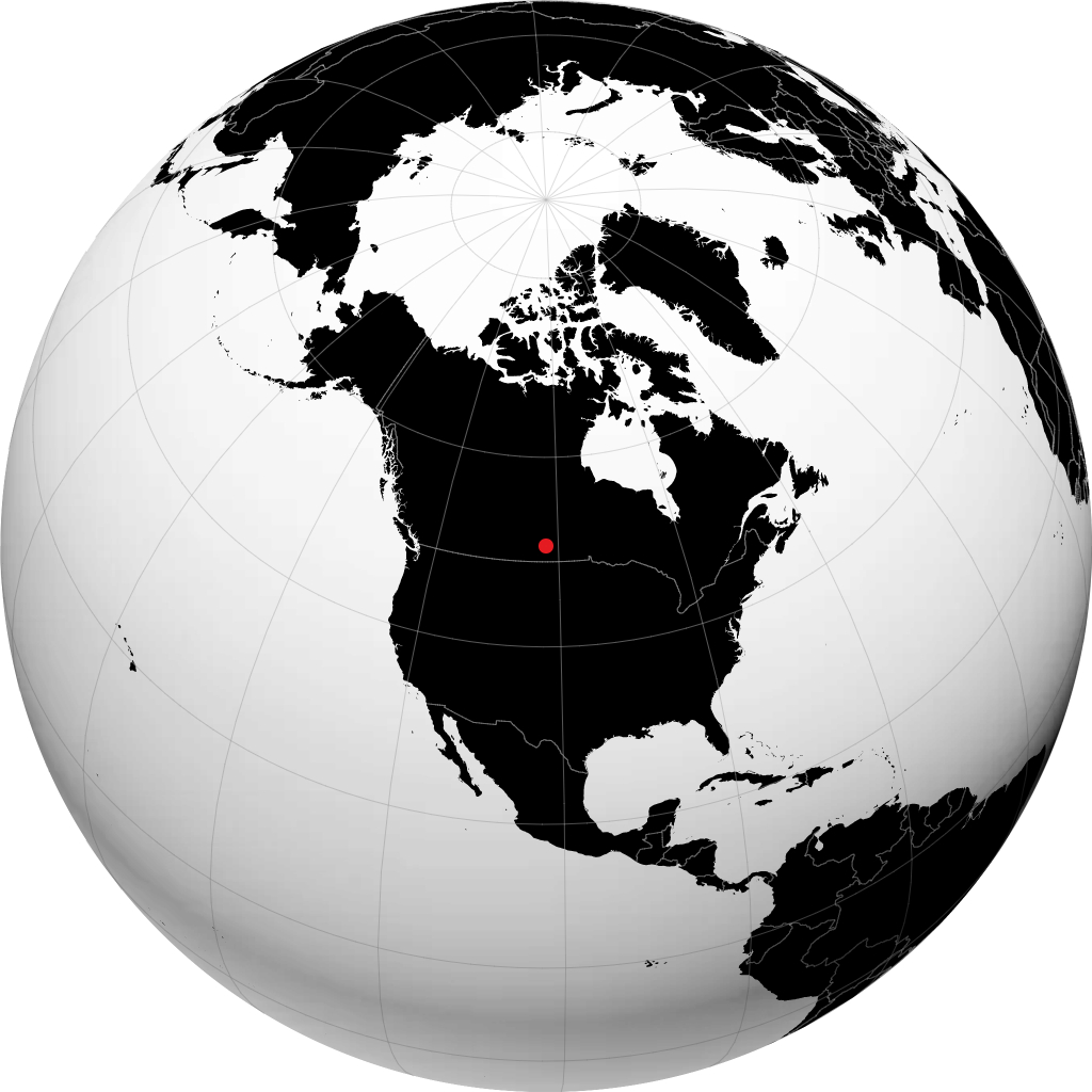 Esterhazy sur le globe