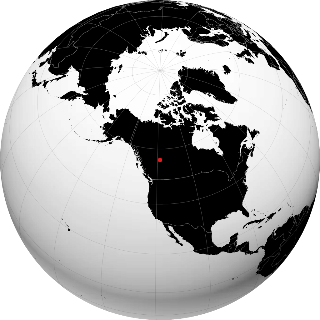 Fairview sur le globe