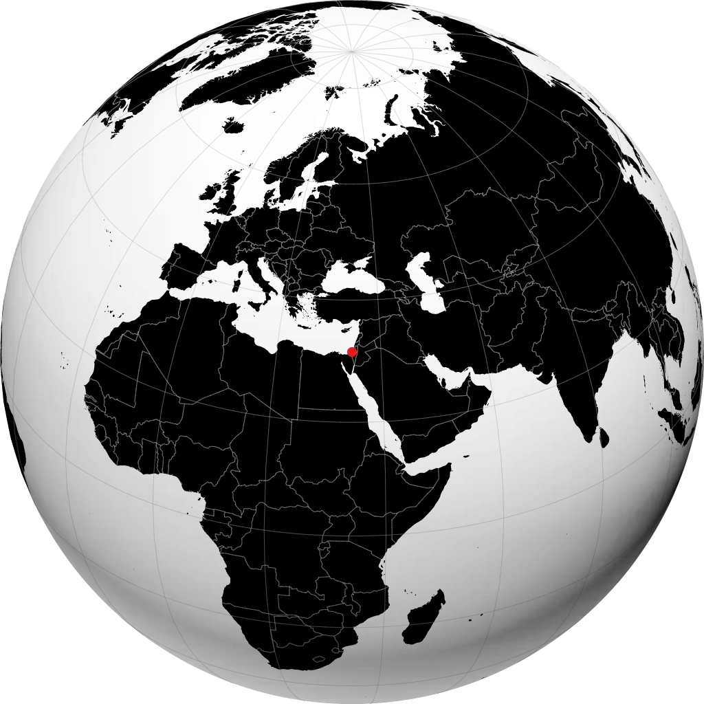 Gaza sur le globe