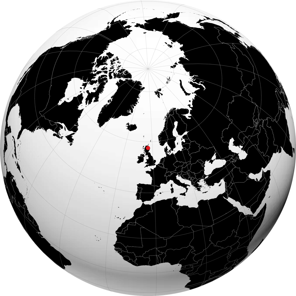 Elgin sur le globe