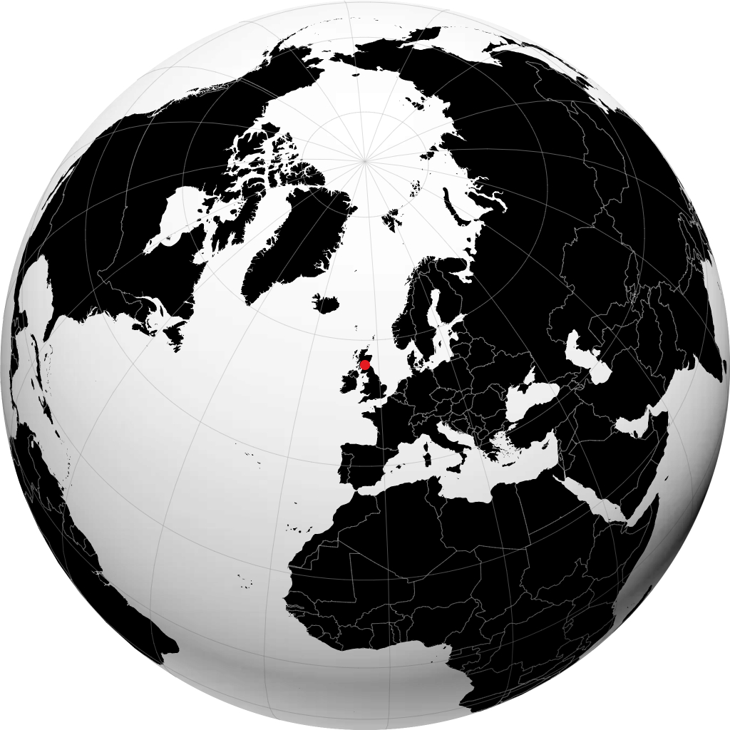 Stirling sur le globe