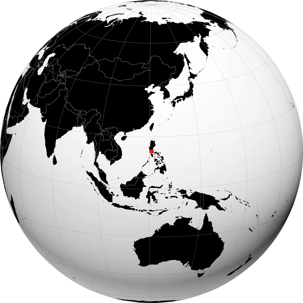 General Trias sur le globe