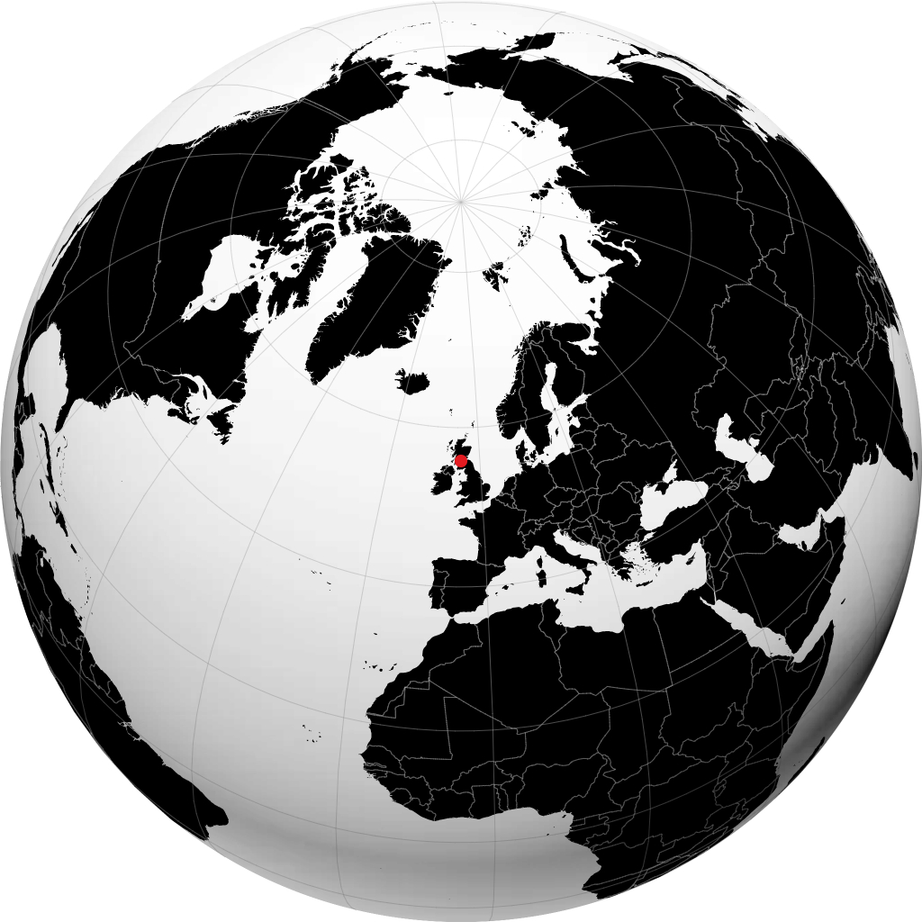 Glasgow sur le globe
