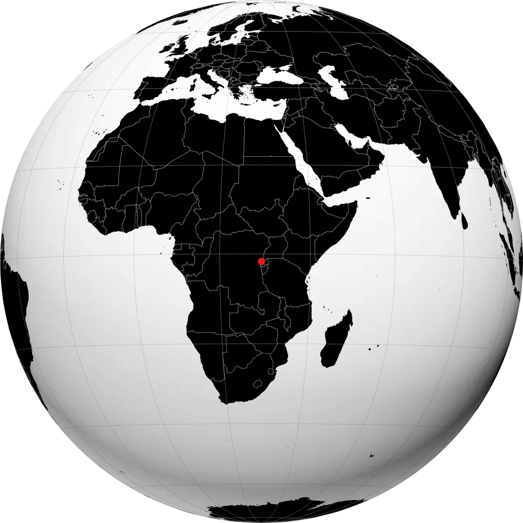 Goma sur le globe