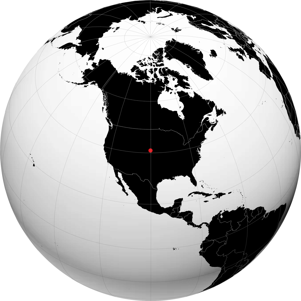 Gothenburg sur le globe