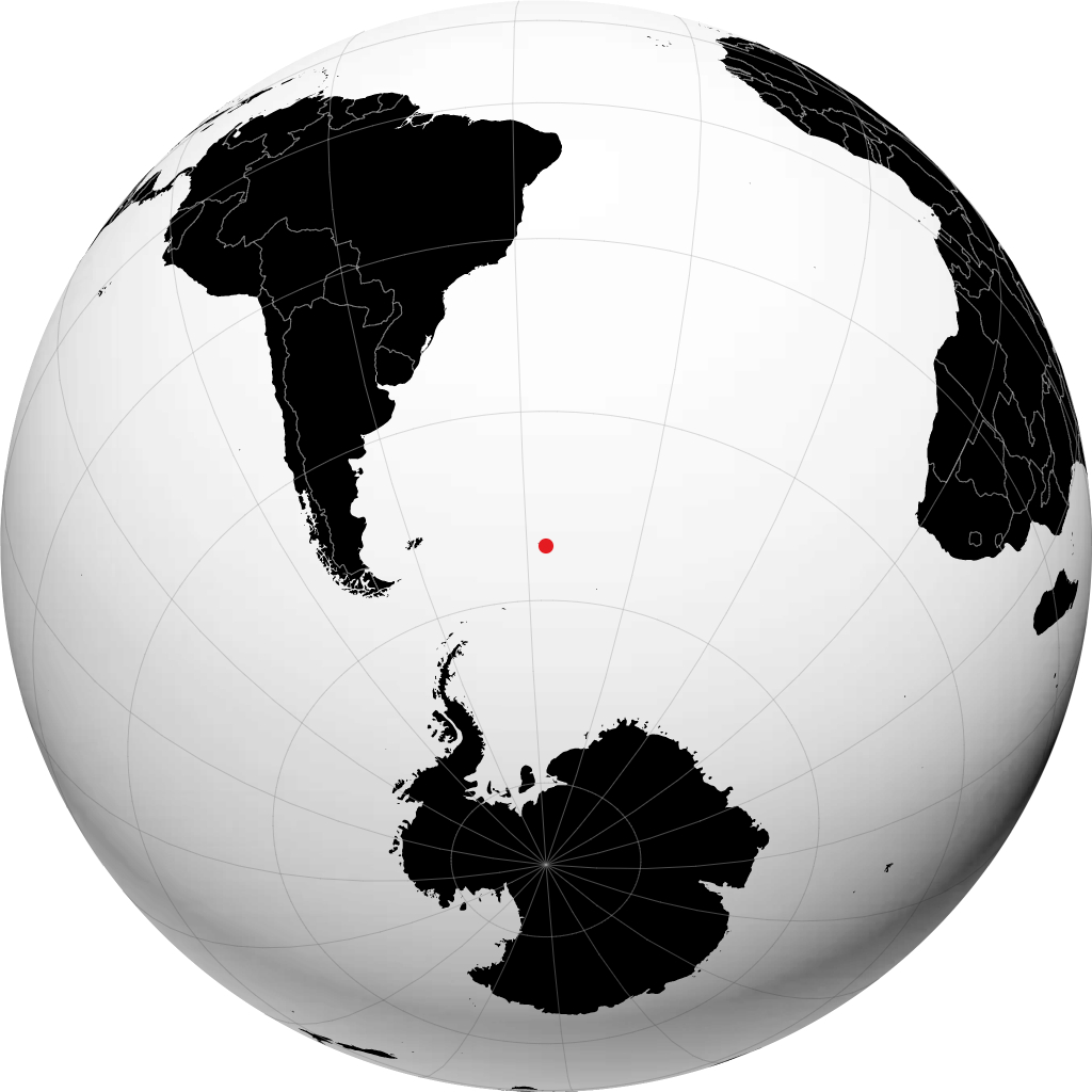 Grytviken sur le globe