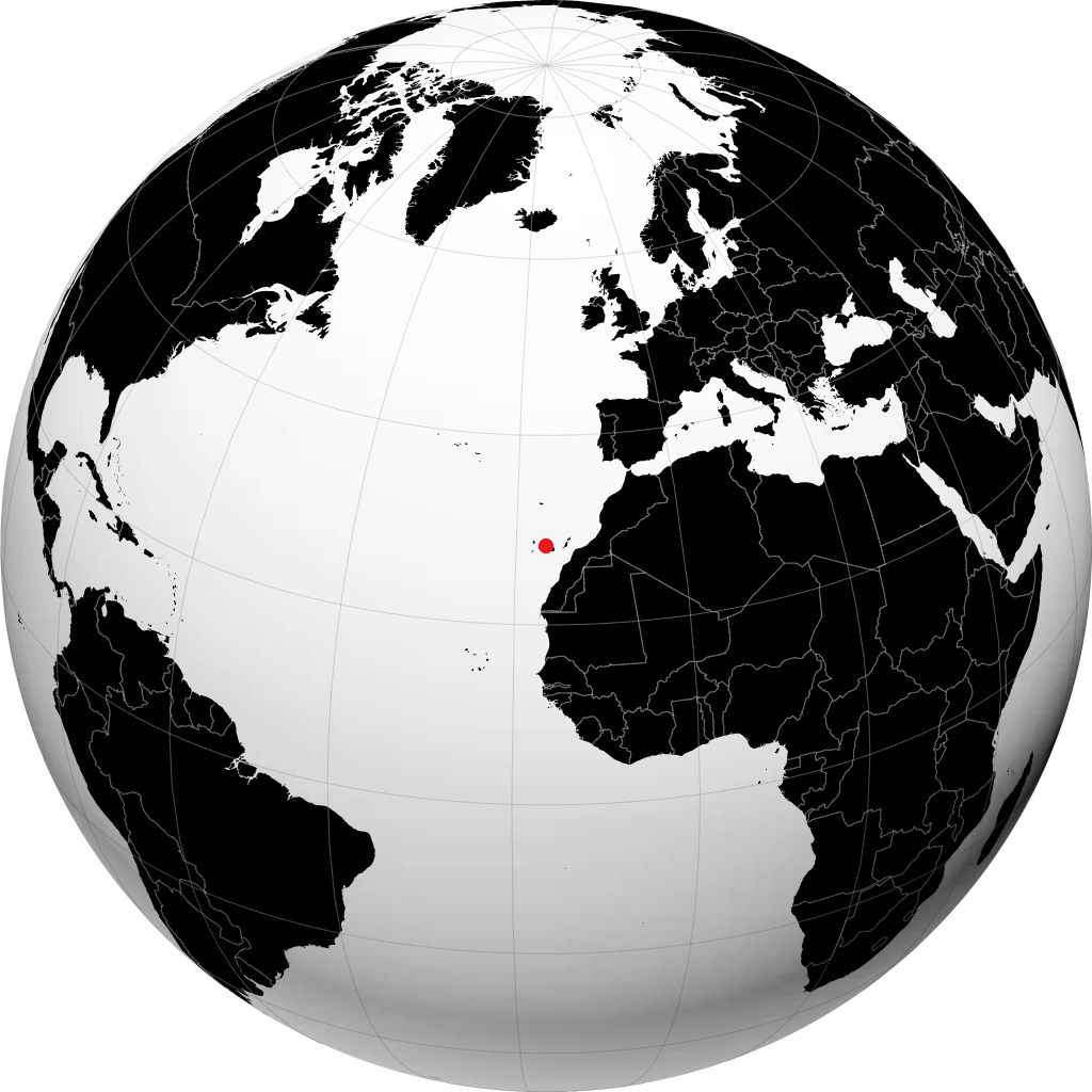 Güímar sur le globe