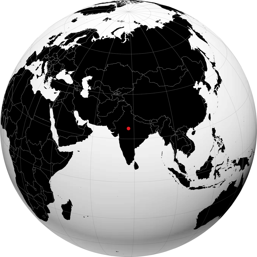 Guna sur le globe