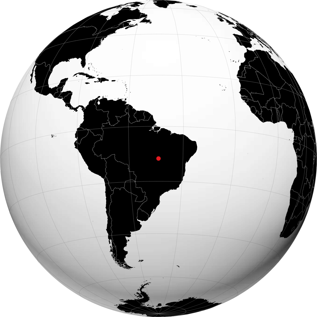 Gurupi sur le globe