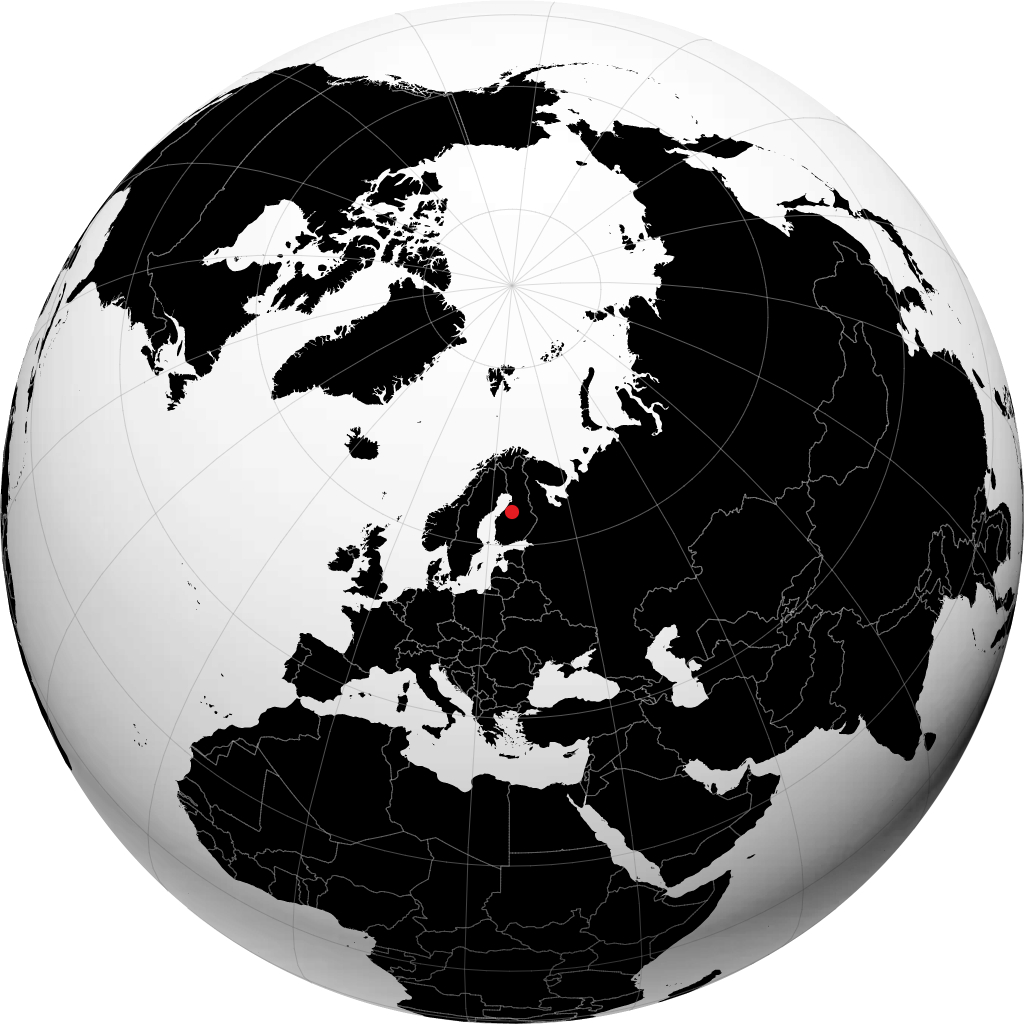 Haapajärvi sur le globe