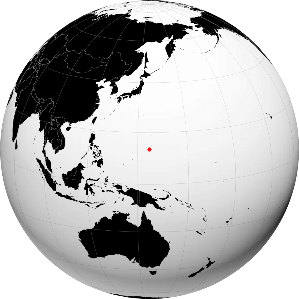 Hagåtña sur le globe
