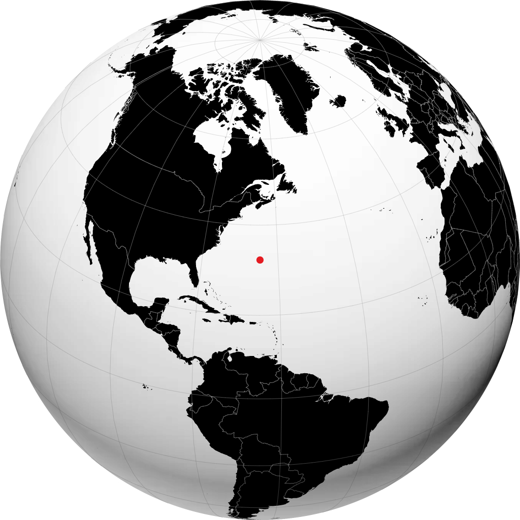 Hamilton sur le globe
