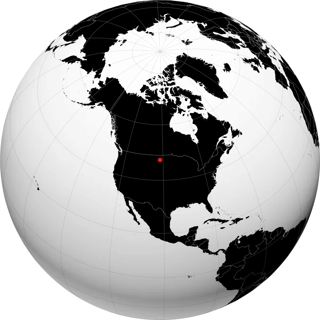 Hazen sur le globe
