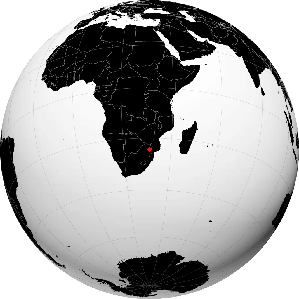 Hoedspruit sur le globe