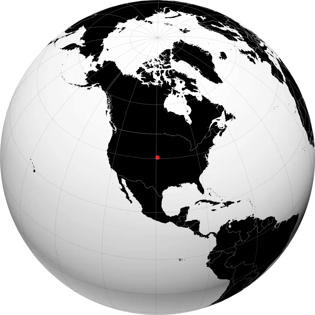 Holdrege sur le globe