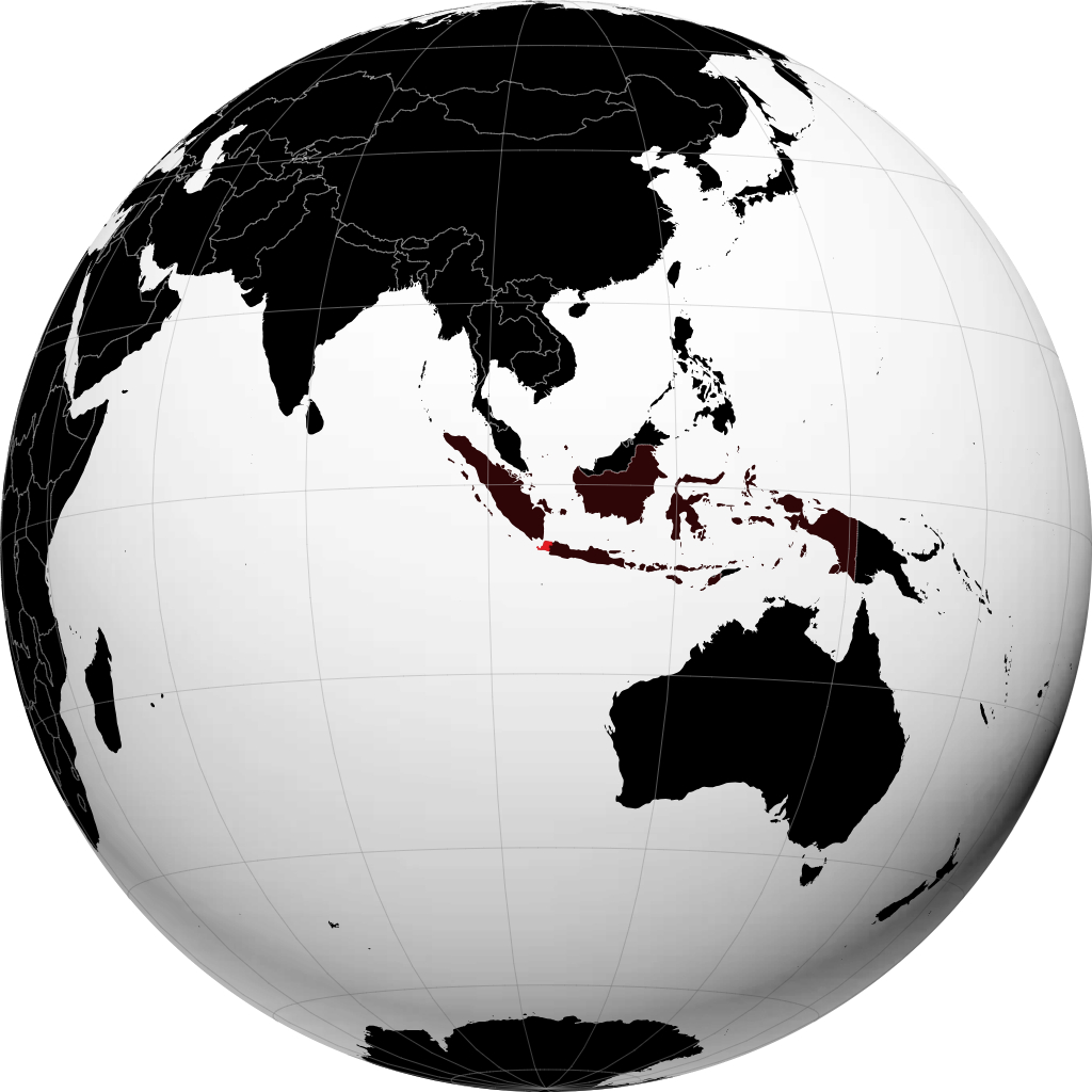 Province de Banten sur le globe