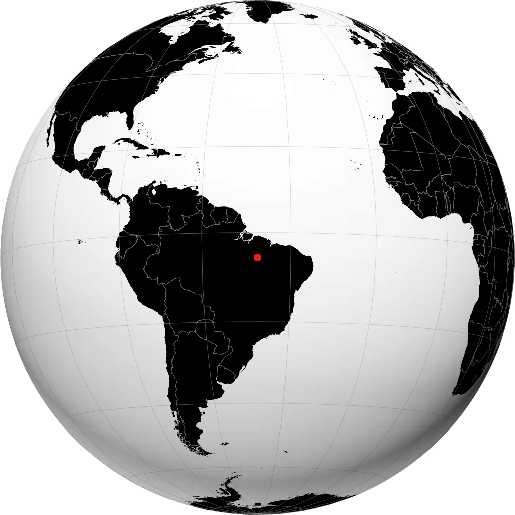 Imperatriz sur le globe