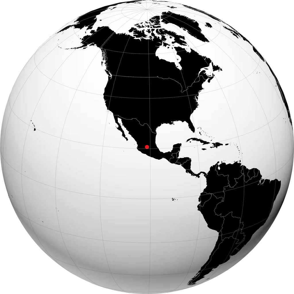 Irapuato sur le globe