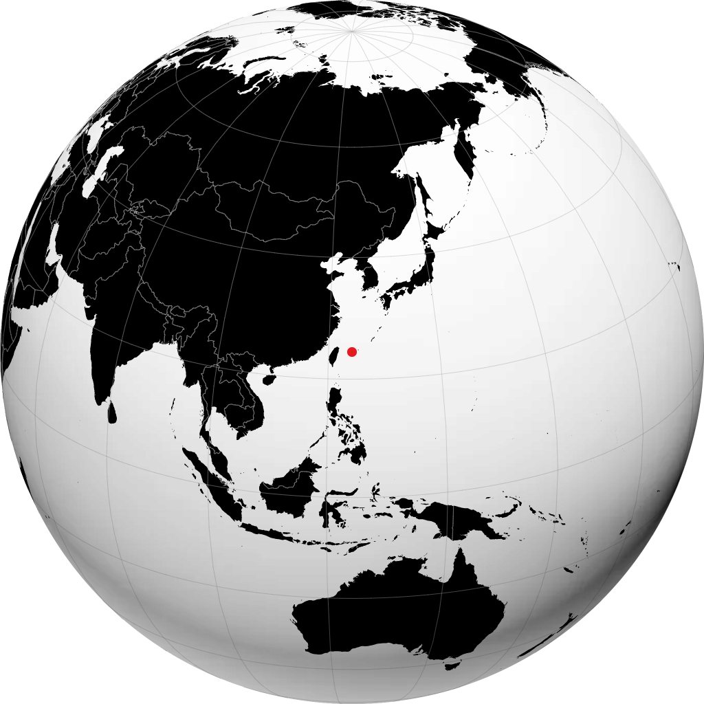 Ishigaki sur le globe