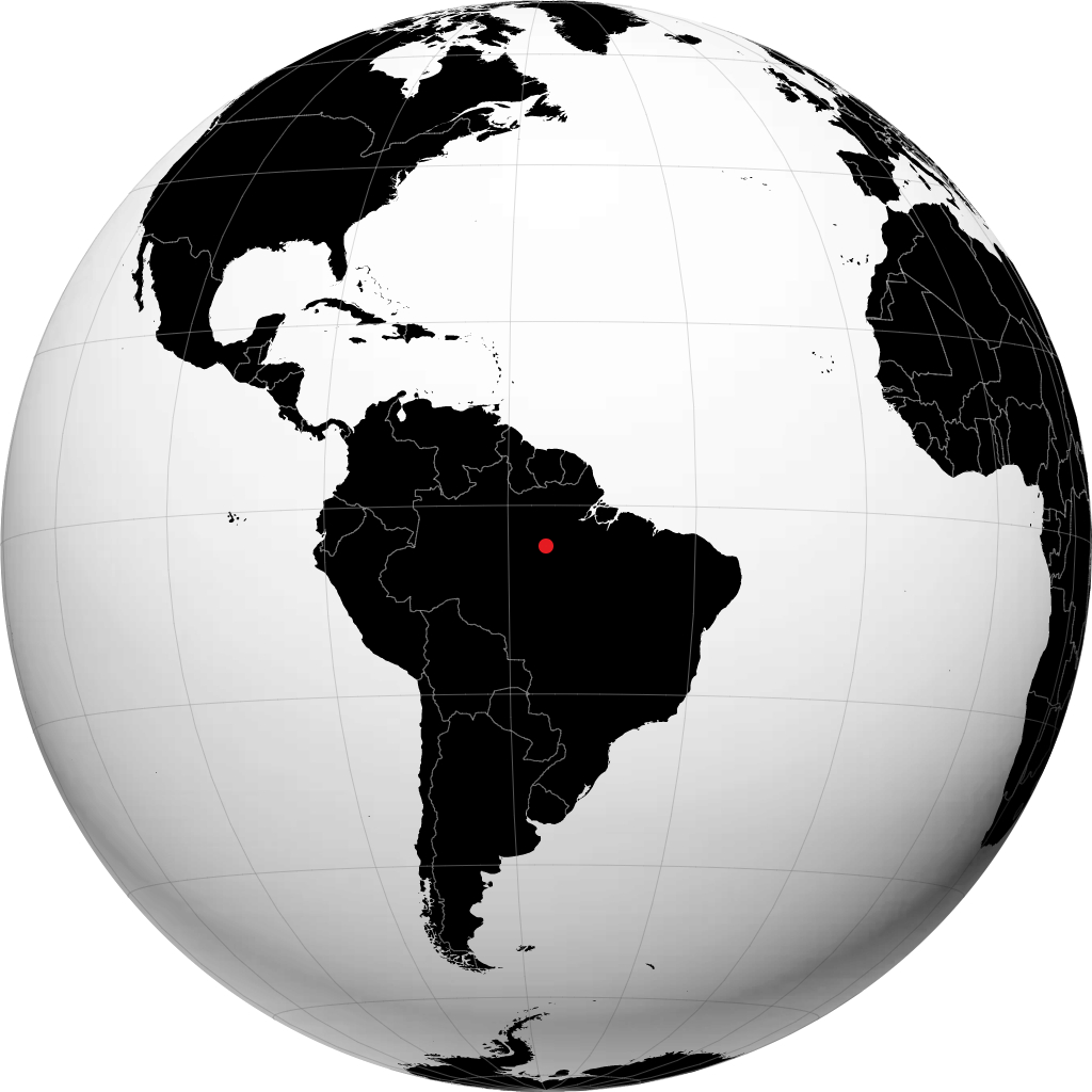 Itaituba sur le globe