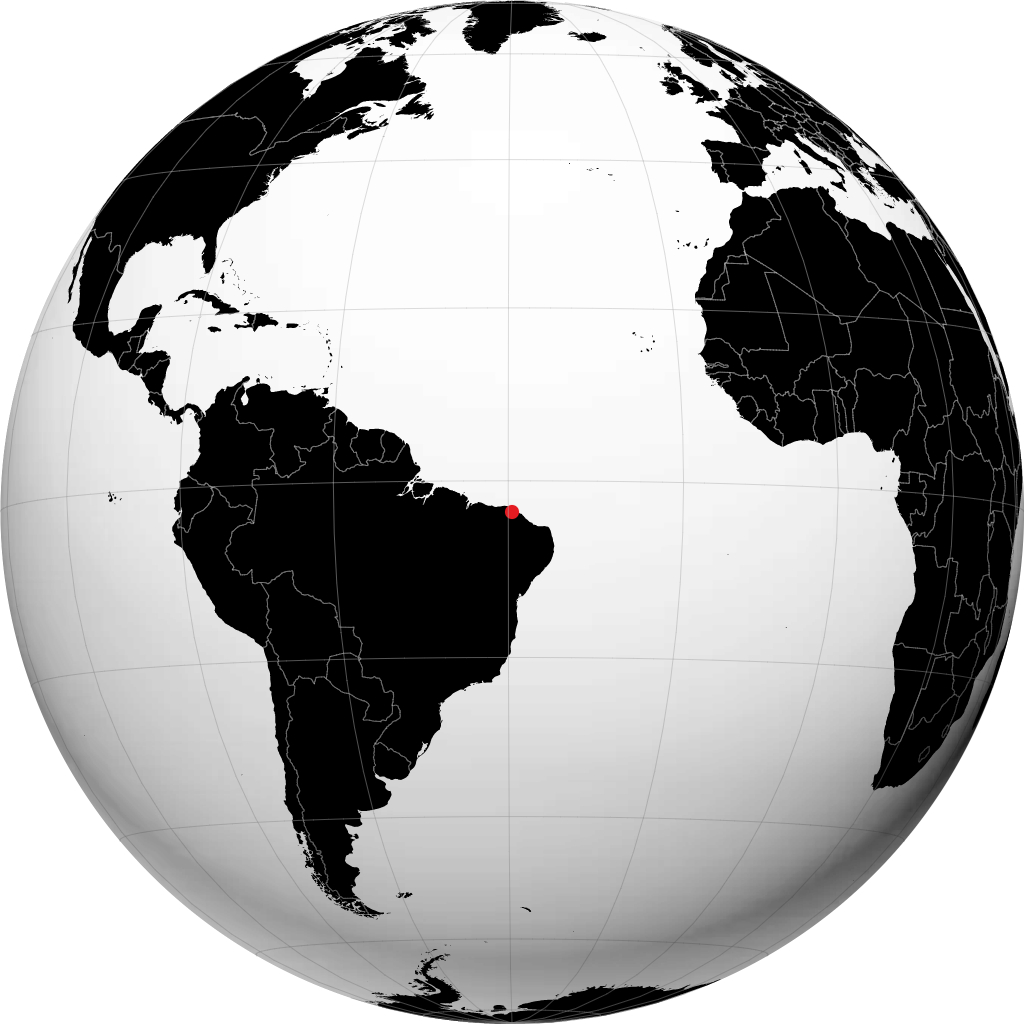 Itapipoca sur le globe