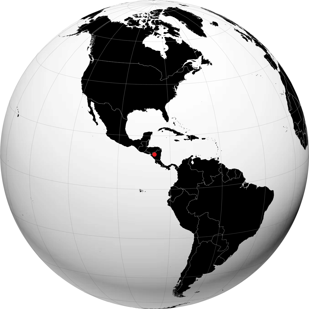 Jinotega sur le globe