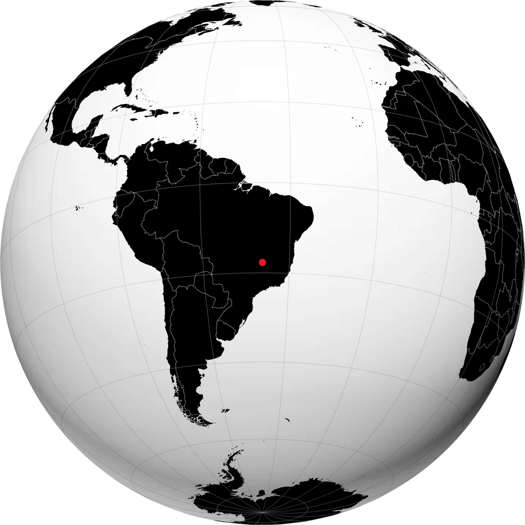João Pinheiro sur le globe