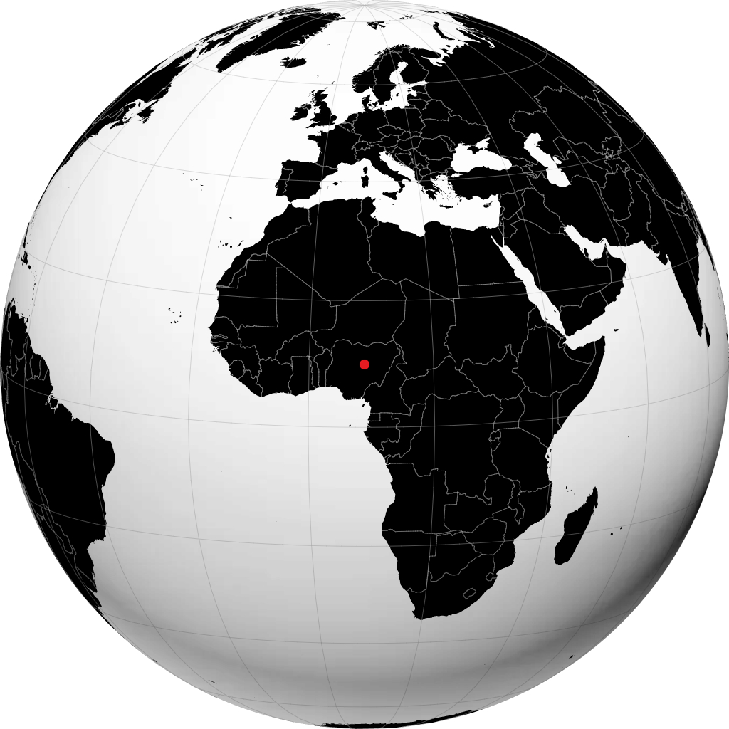 Jos sur le globe