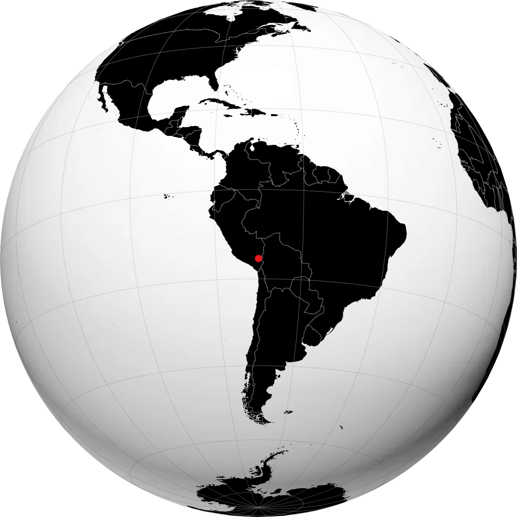 Juliaca sur le globe