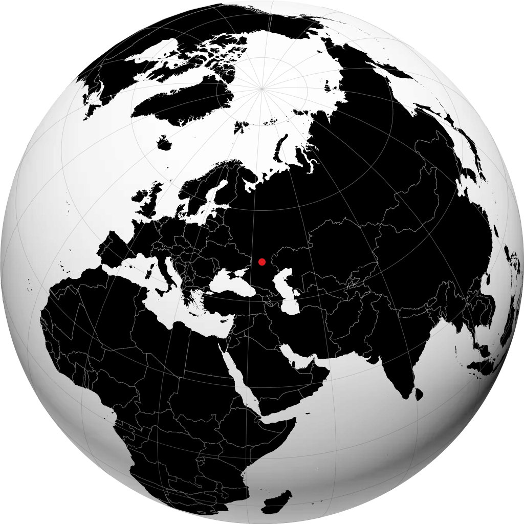 Kalach-na-Donu sur le globe