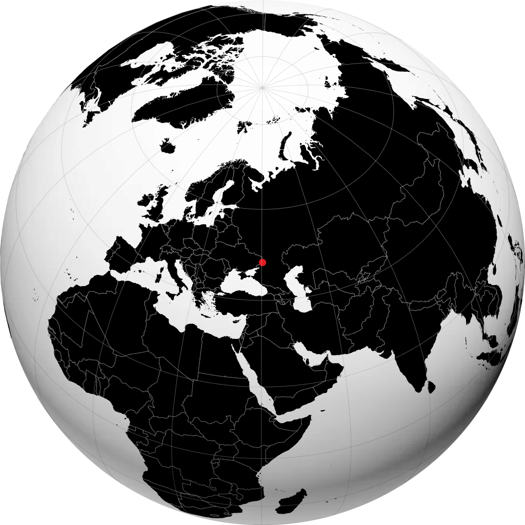 Kamensk-Shakhtinskiy sur le globe