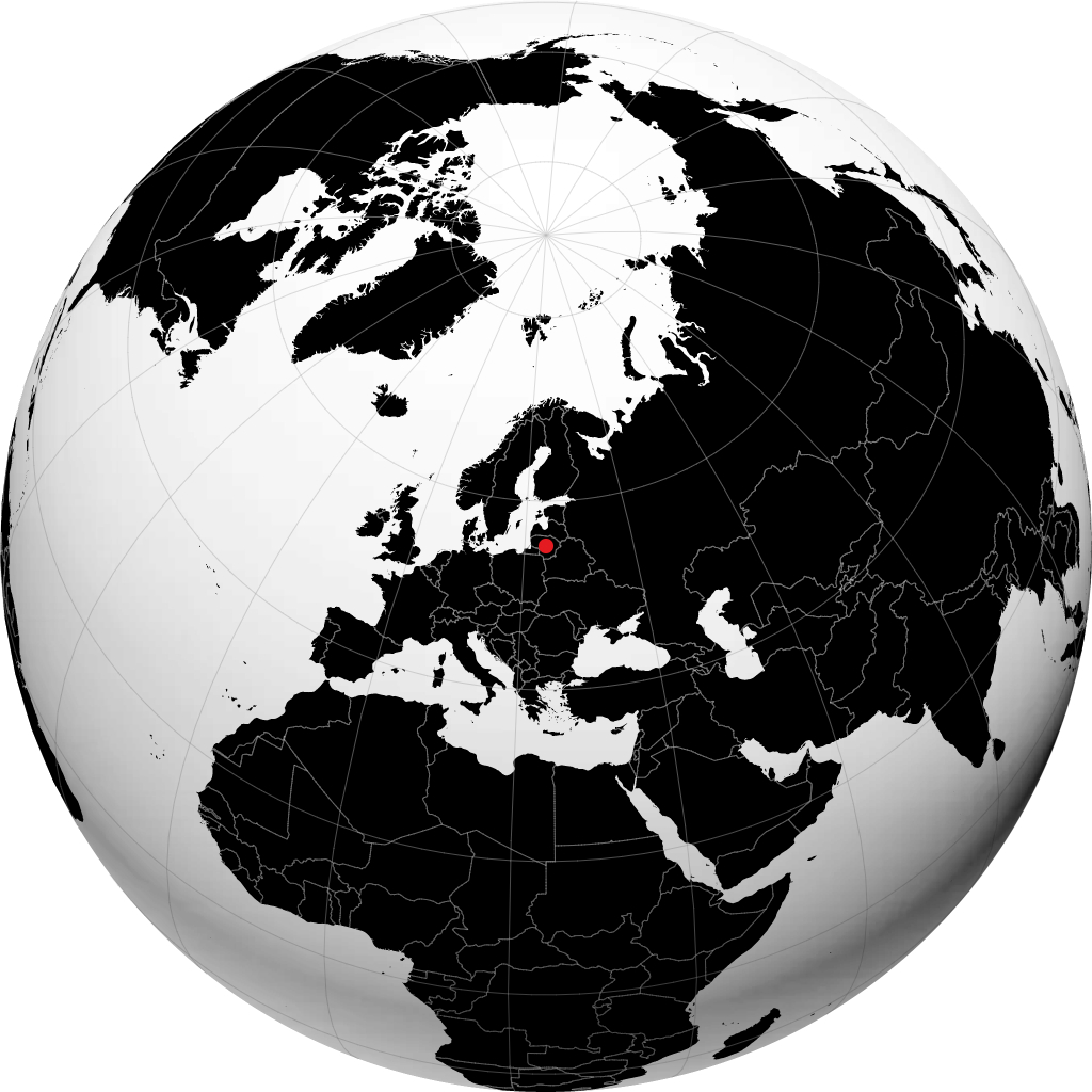 Kėdainiai sur le globe