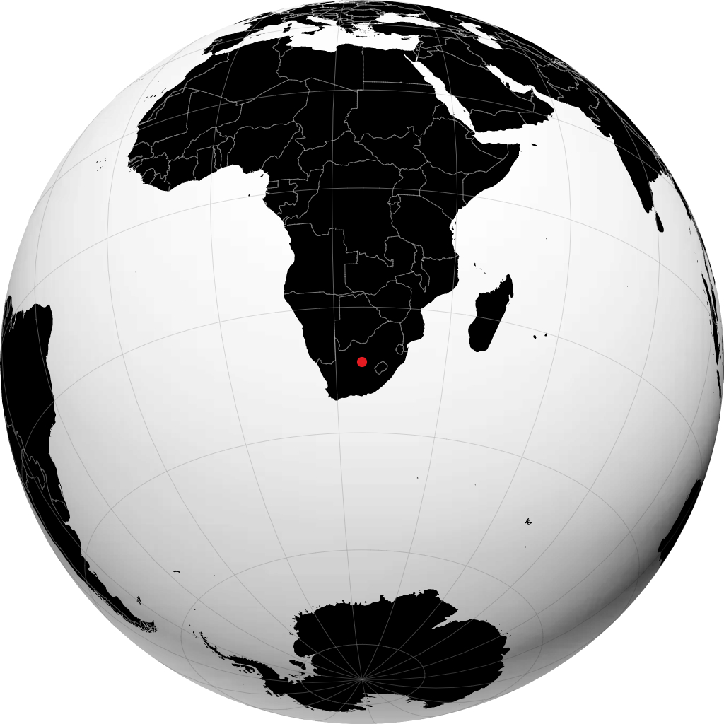 Kimberley sur le globe